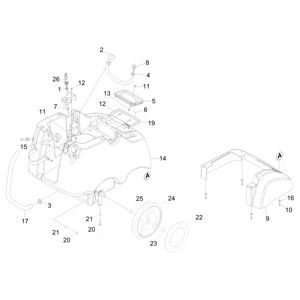 Бак для чистой воды | Аппарат для чистки ковров BRC 45/45 C (1.008-056.0) Karcher