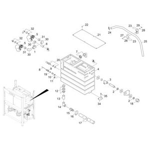Бак HDC 40 / 60 | Стационарный аппарат высокого давления HDC Standard (Без подогрева) (1.509-500.2) Karcher