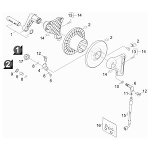 Барабан для намотки шланга | Коммунальная машина MIC 26 C (1.442-212.2) Karcher