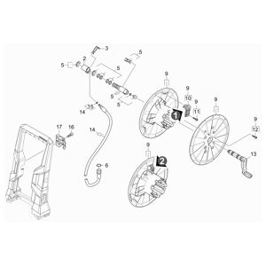 Барабан для намотки шланга | Аппарат высокого давления K 5 Premium Offroad (1.181-322.0) Karcher