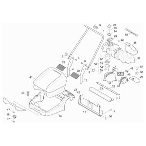 Детали | Ручная подметальная машина KM 70/30 C Bp (1.517-211.0) Karcher