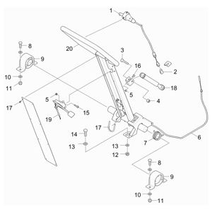 Дышло | Коммунальная мусороуборочная машина IC 15/240 W (1.183-903.0) Karcher