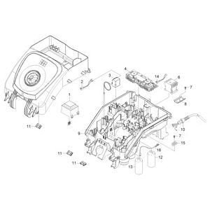 Электроприборный шкаф | Аппарат высокого давления HDS 6/14-4 CX (1.170-220.0) Karcher