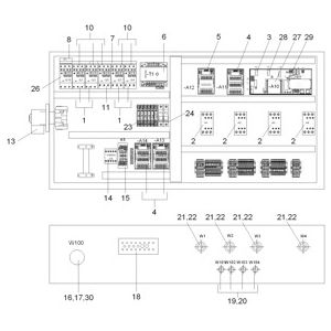 Электроприборный шкаф | Стационарный аппарат высокого давления HDC Standard (Без подогрева) (1.509-500.2) Karcher