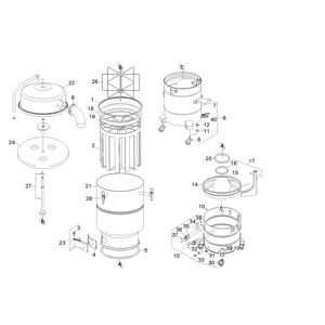 Емкость | Промышленный пылесос IV 100/75 (Супер класс) (1.573-800.0) Karcher