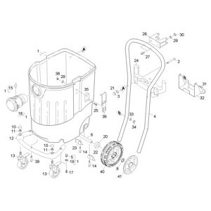 Емкость | Пылесос влажной и сухой уборки NT 55/1 Tact Bs (Tact-класс) (1.146-700.0) Karcher