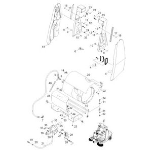 Газ | Подметальная машина с сиденьем для водителя KM 120/150 R D (1.511-108.0) Karcher