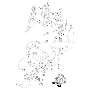 Газ | Подметальная машина с сиденьем для водителя KM 120/150 R D (1.511-108.0) Karcher