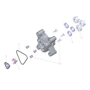 Головка насоса Alu FC RIC (9.002-456.0) | Мойка высокого давления K 5 Premium Full Control Plus (1.324-630.0) Karcher