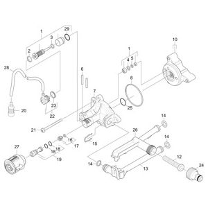 Головка цилиндра | Мойка высокого давления K 7 Compact (1.447-002.0) Karcher
