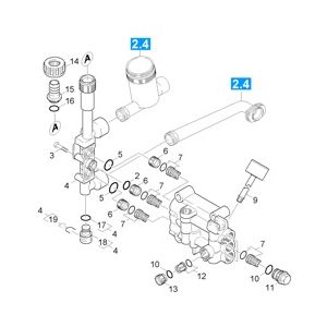 Клапаны | Аппарат высокого давления HD 10/21-4 S Plus *EU-I (1.286-307.0) Karcher