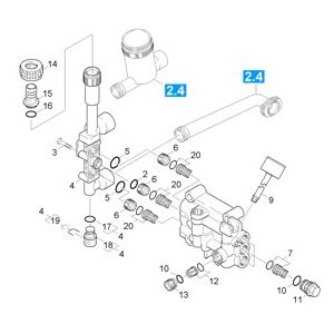 Клапаны | Аппарат высокого давления HD 13/18S PL (1.292-105.0) Karcher