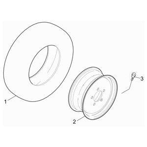 Колесо комплектный Toyo 195/75 R14C 106/ (4.515-012.0) | Коммунальная машина MIC 50 (1.442-220.2) Karcher
