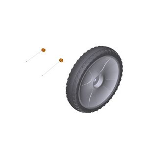 Колесо в сборе (4.515-355.0) | Ручная подметальная машина KM 70/30 C Bp (1.517-211.0) Karcher