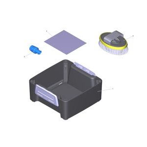 Коробка для принадлежностей Pet (2.643-859.0) | Портативная мойка с комплектом для очистки животных (1.680-004.0) Karcher