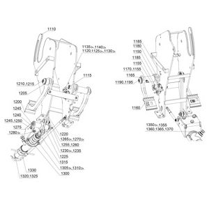 Коробка передач H1 AC, 2-SP 40 km/h 4WB (2.852-170.7) | Коммунальная машина MIC 50 (1.442-220.2) Karcher
