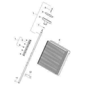 Корпус фильтра | Ручная подметальная машина KM 75/40 W P Jubilee (1.049-211.0) Karcher