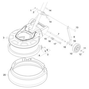 Корпус | Однодисковая уборочноя машина BDS 43/180 C (1.291-228.0) Karcher
