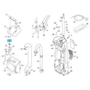 Корпус | Поломоечная машина для дома BR 4.300 (1.783-212.0) Karcher