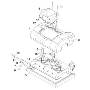 Корпус | Аппарат для чистки ковров BRS 43/500 C (1.006-671.0) Karcher