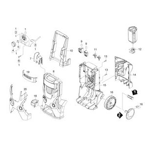 Корпус | Аппарат высокого давления K 5 Car (1.180-642.0) Karcher