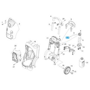 Корпус | Аппарат высокого давления HD 6/16-4 M Plus (1.524-124.0) Karcher