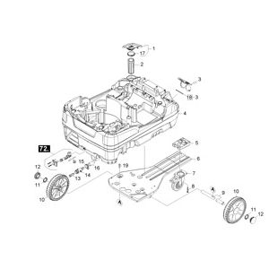 Корпус нижняя часть | Аппарат высокого давления HDS 5/12 C (1.272-200.0) Karcher