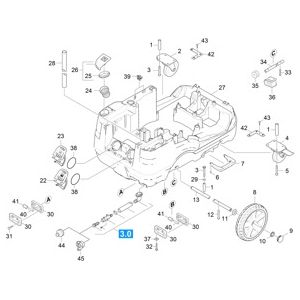 Корпус нижняя часть | Аппарат высокого давления HDS 10/20-4 MX (1.071-456.0) Karcher