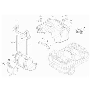 Корпус верхняя часть | Аппарат высокого давления HDS 5/12 C (1.272-200.0) Karcher