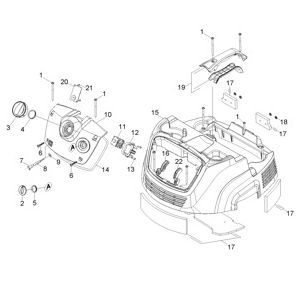 Крышка | Компактный пылесос IVC 60/24-2 Tact? M (1.576-105.0) Karcher