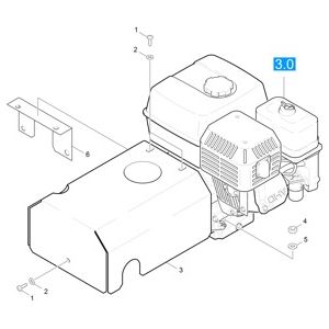 Крышка | Аппарат высокого давления HD 801 B Cage (1.187-119.0) Karcher