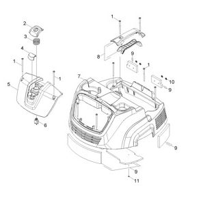 Крышка | Пылесос влажной и сухой уборки NT 75/2 Ap Me Tc (Ap-класс) (1.667-292.0) Karcher