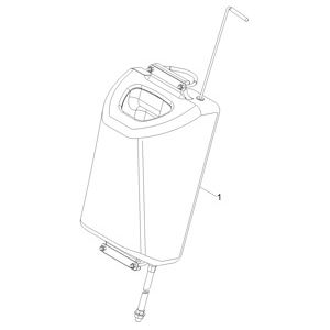 МК бак | Однодисковая уборочноя машина BDS 43/180 C (1.291-228.0) Karcher