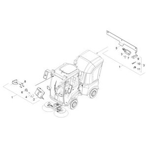 МК камера заднего хода | Коммунальная машина MIC 26 C (1.442-212.2) Karcher
