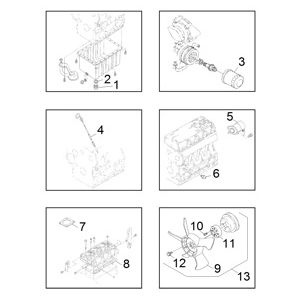 Мотор детали _2 | Коммунальная машина MIC 34C (1.442-214.2) Karcher