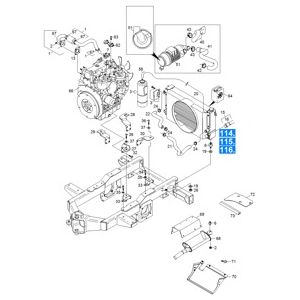 Мотор навесные детали | Коммунальная машина MIC 26 C (1.442-212.2) Karcher