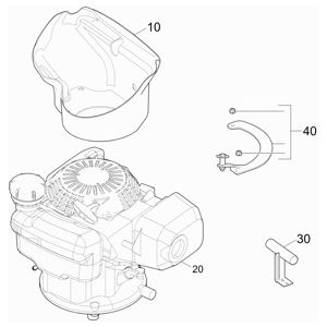 Набор для переоборудования Umstellung au | Компактная подметальная машина KM 85/50 W P (1.351-109.0) Karcher