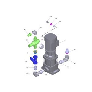Насос 50l/min 0,55KW | Портальная установка для легковых автомобилей CB 5 (1.534-045.0) Karcher