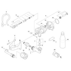 Насосный агрегат RATIO V | Мойка высокого давления K 3 (1.676-000.0) Karcher