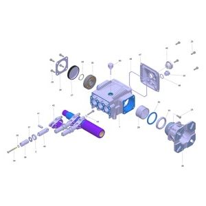 Насосный агрегат только для замены HD 6/ (9.751-117.0) | Аппарат высокого давления без подогрева воды HD 6/15 G (Двигатель внутреннего сгорания) (1.187-900.0) Karcher