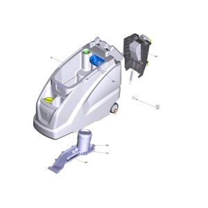 Остовный прибор B40 | Поломоечная машина с ручным управлением B 40 W Bp + D51 + Autofill + Squeegee (1.533-212.0) Karcher