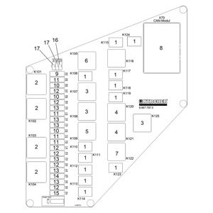 Платина PCB MIC50 (9.667-797.0) | Коммунальная машина MIC 50 (1.442-220.2) Karcher