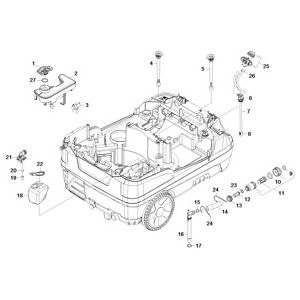 Поплавковый клапан | Аппарат высокого давления HDS 6/14-4 CX (1.170-220.0) Karcher