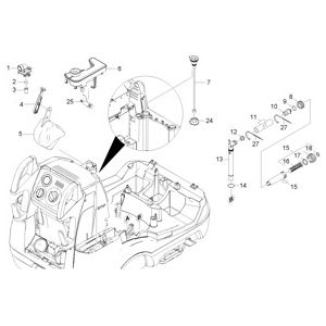 Поплавковый клапан | Аппарат высокого давления HDS 10/20 -4M *EU-II (1.071-421.0) Karcher