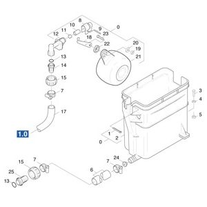 Поплавковый ящик | Аппарат высокого давления HDS 1000 De (1.811-938.0) Karcher