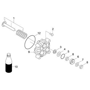Поршень | Аппарат высокого давления HDS 5/12 C (1.272-200.0) Karcher