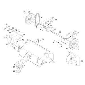 Привод движения | Компактная подметальная машина KM 85/50 W Bp Pack (1.351-114.0) Karcher