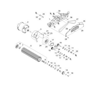 Привод | Поломоечная машина с ручным управлением BR 40/10 C Adv + MF (1.783-329.0) Karcher