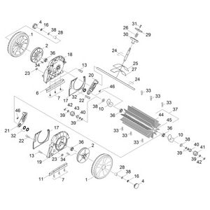 Привод | Подметальная машина KM 70/20 C (1.517-122.0) Karcher