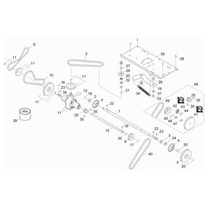 Привод комплектный | Ручная подметальная машина KM 75/40 W P Jubilee (1.049-211.0) Karcher
